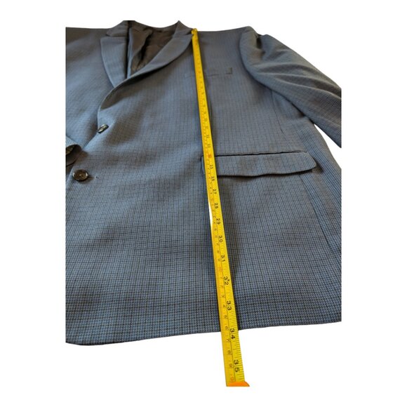 Lauren Ralph Lauren Men’s Big & Tall Blue Suit Jacket Blazer, Sport Coat, 56L - Picture 11 of 11